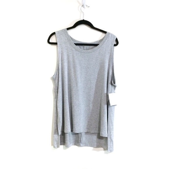 high low workout tops